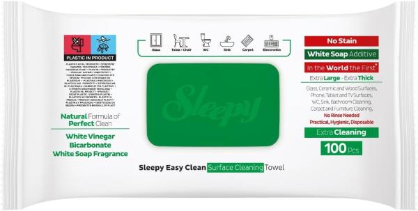 Sleepy Easy Clean Allzwecktücher, 100 Stk.